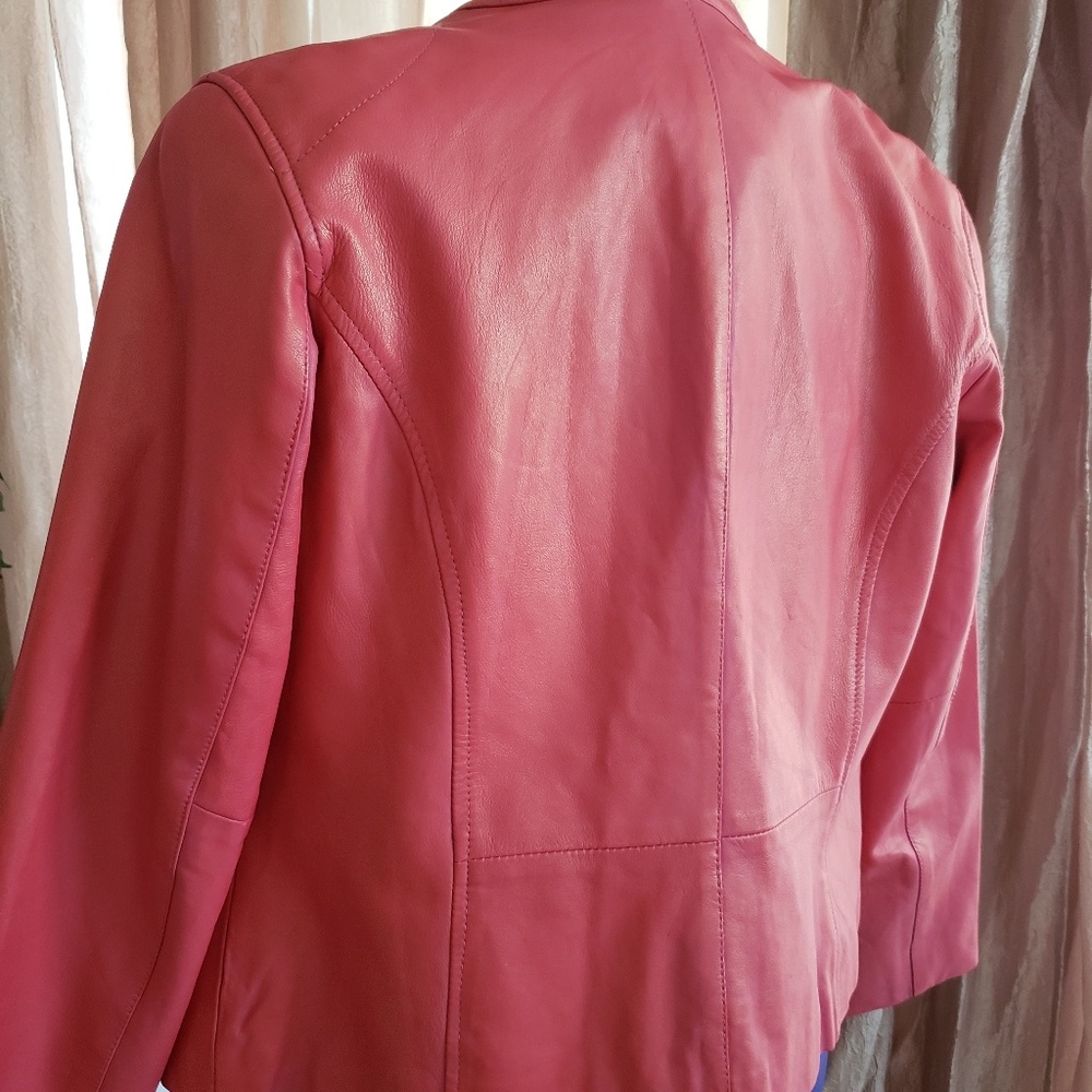 Genuine leather jacket. - Picture 2 of 4
